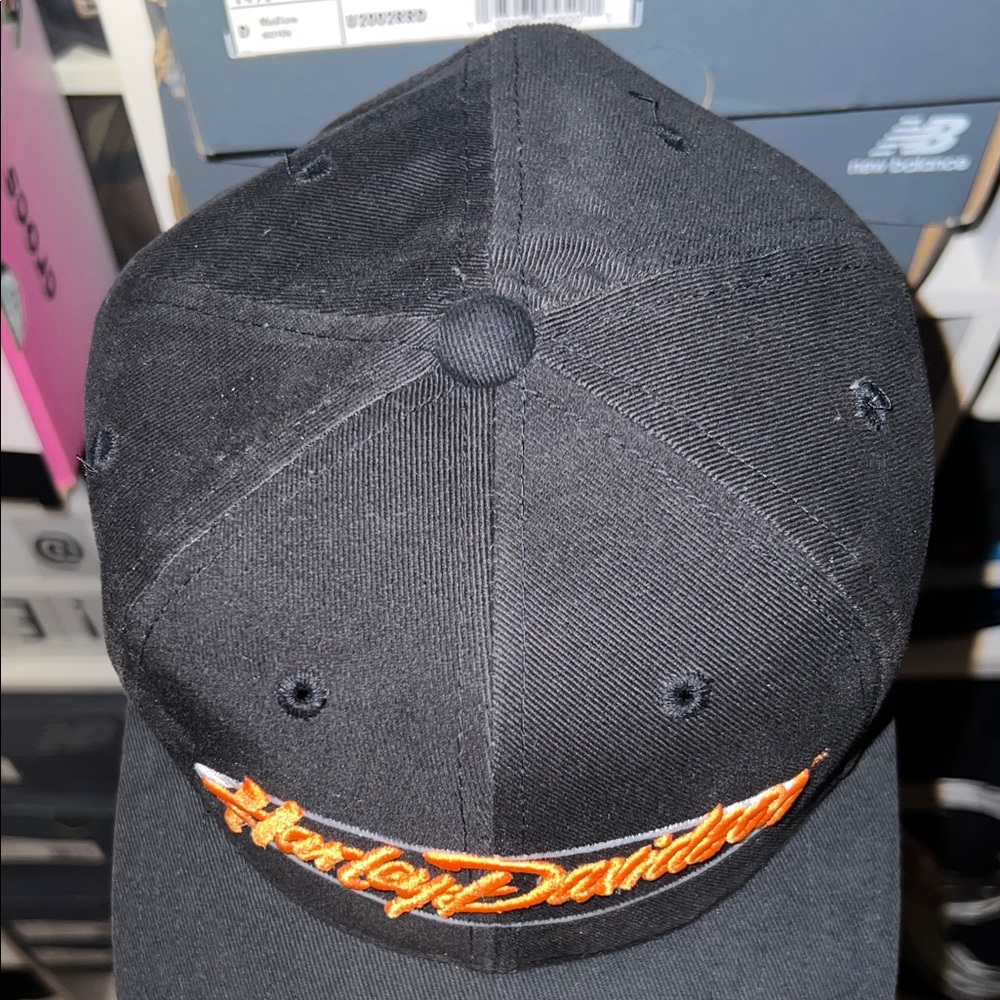 1990’s Harley-Davidson Script Logo SnapBack - image 2